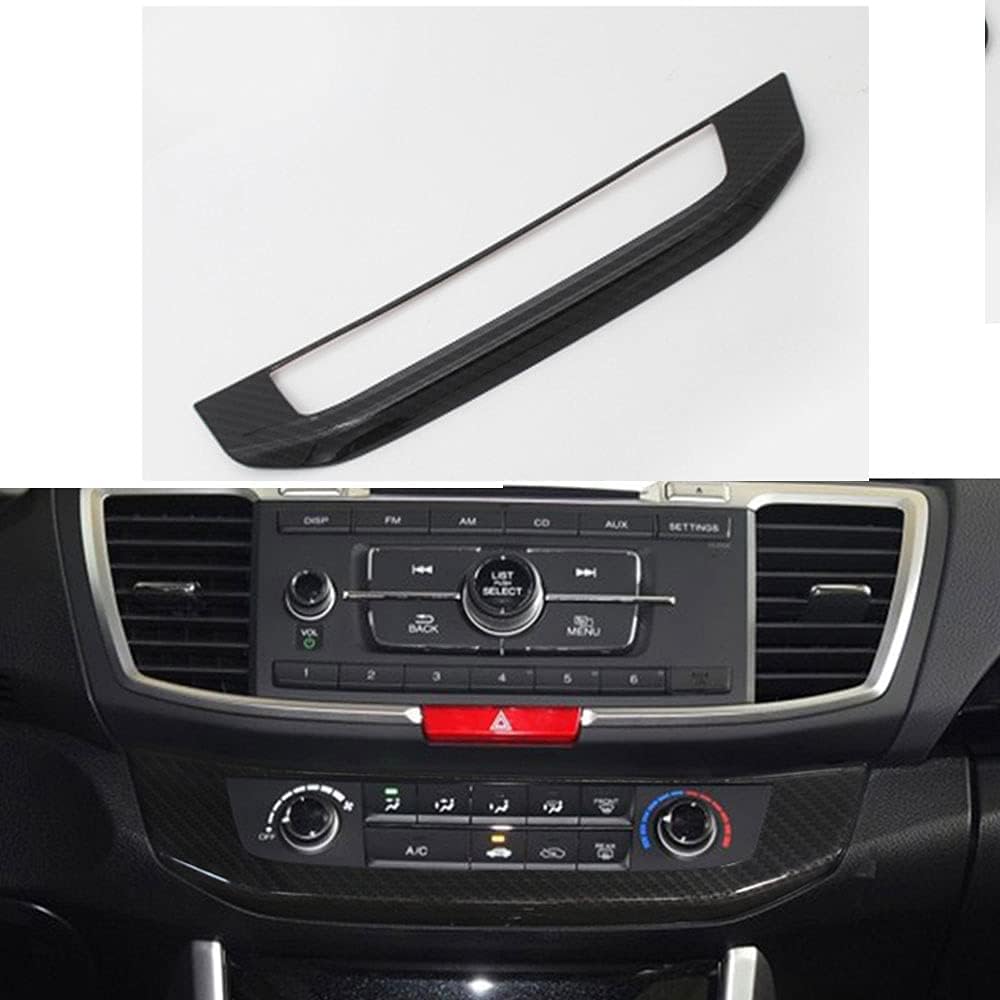 

Universal SZFKACCESS Carbon Fiber Color ABS Front Control AC Switch Frame Cover Trim for Honda Accord 2013-2017 (Size one) Size two