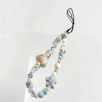 Ocean Phone Charms Blue Phone Strap 2024 Mobile Lanyard  Phone