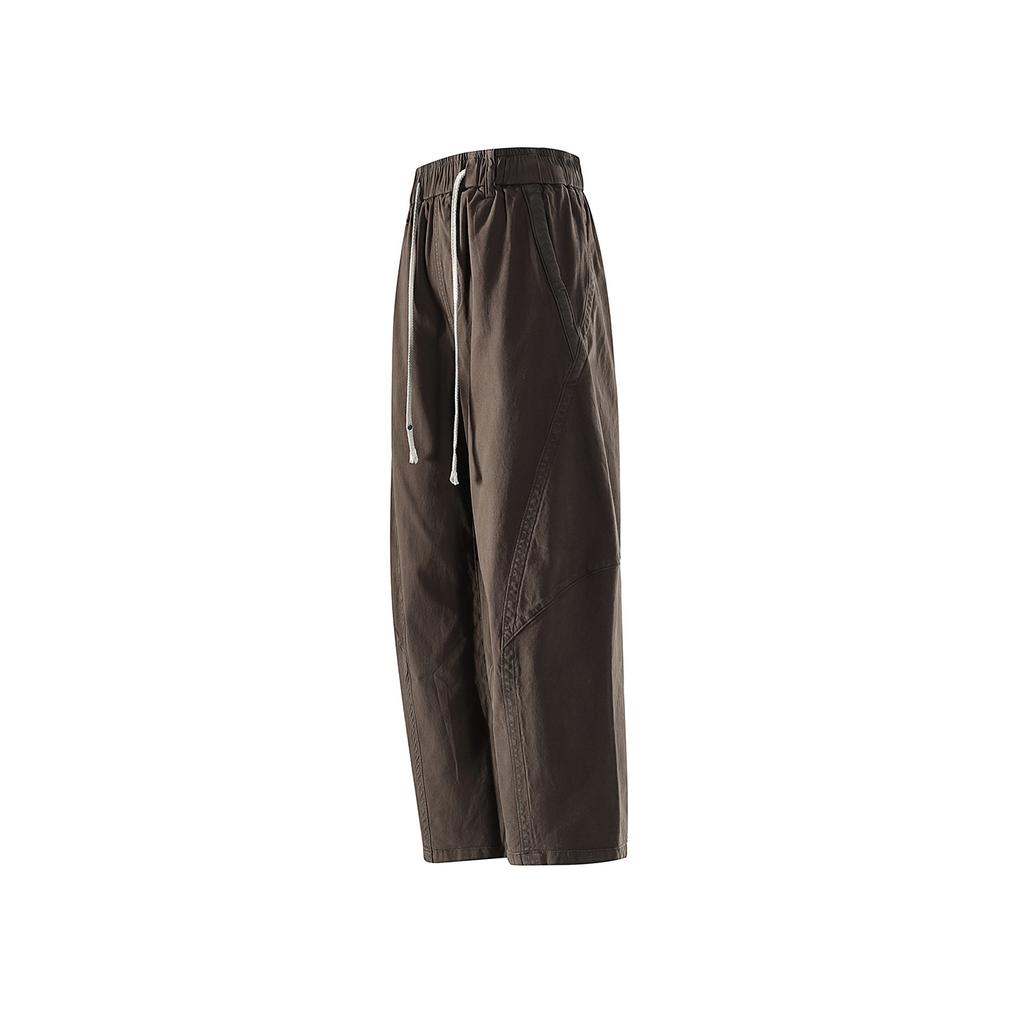 Men's Trend Pants Overalls Simple Loose Retro Casual Versatile Wide Leg Pants Outdoor