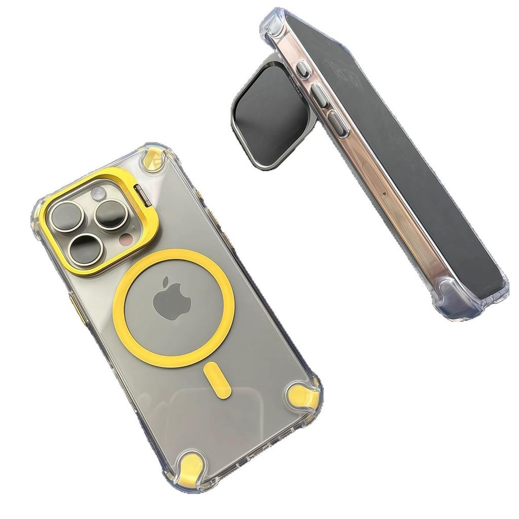 Neue Halterung Anti-Fall Magnetische Handyhülle für Apple 17PROMAX Airbag Anti-Fall All-Inclusive Magnetische Handyhülle