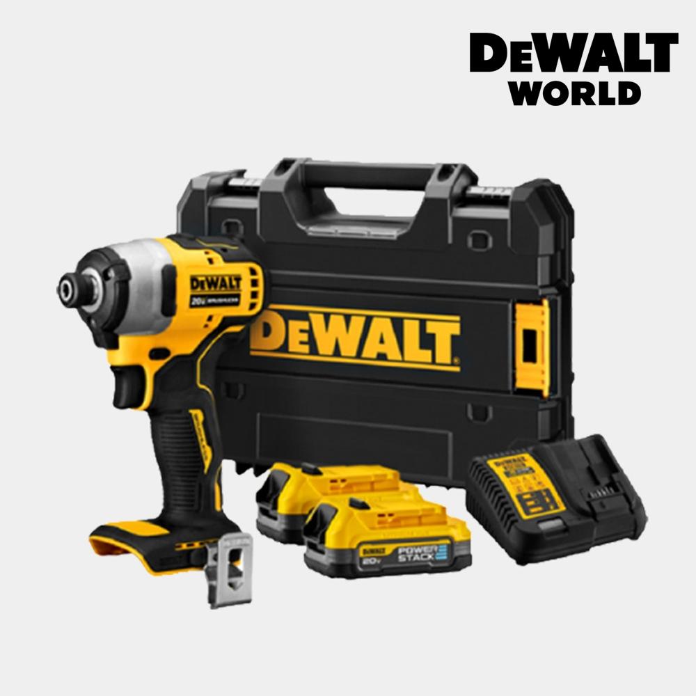 

Аккумуляторная ударная дрель DeWalt 20 В MAX POWERSTACK 1,7 Ач XR DCF809E2T