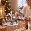 Christmas and Flat Acrylic Ornament, Holiday Scene Decoration, 20 cm, 11