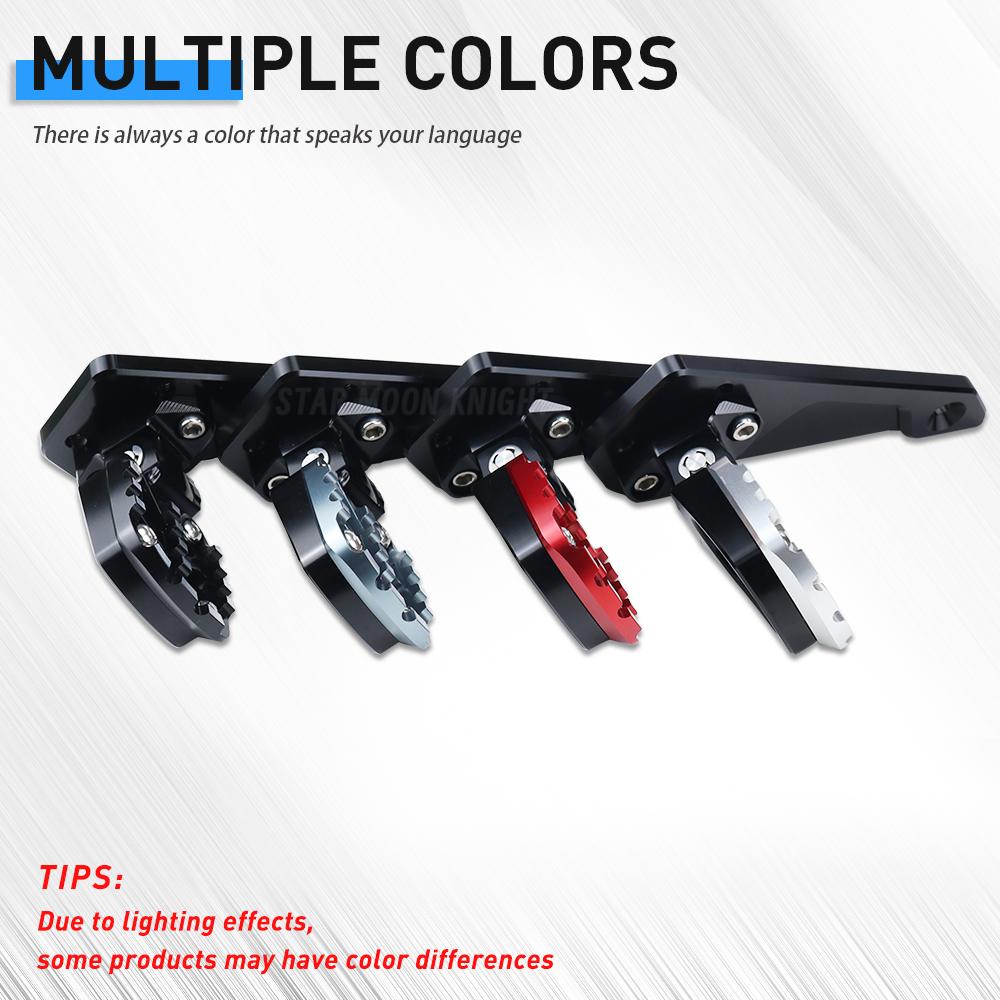 X-ADV 750 Motorcycle Aluminum Rear Pedal Foot Stand Folding Footrests Passenger FootPegs For HONDA XADV 750 XADV750 2021-2025