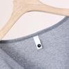 2025 Women's V-neck Long-sleeve Slim-fit T-shirt - Stylish Spring/Autumn Design