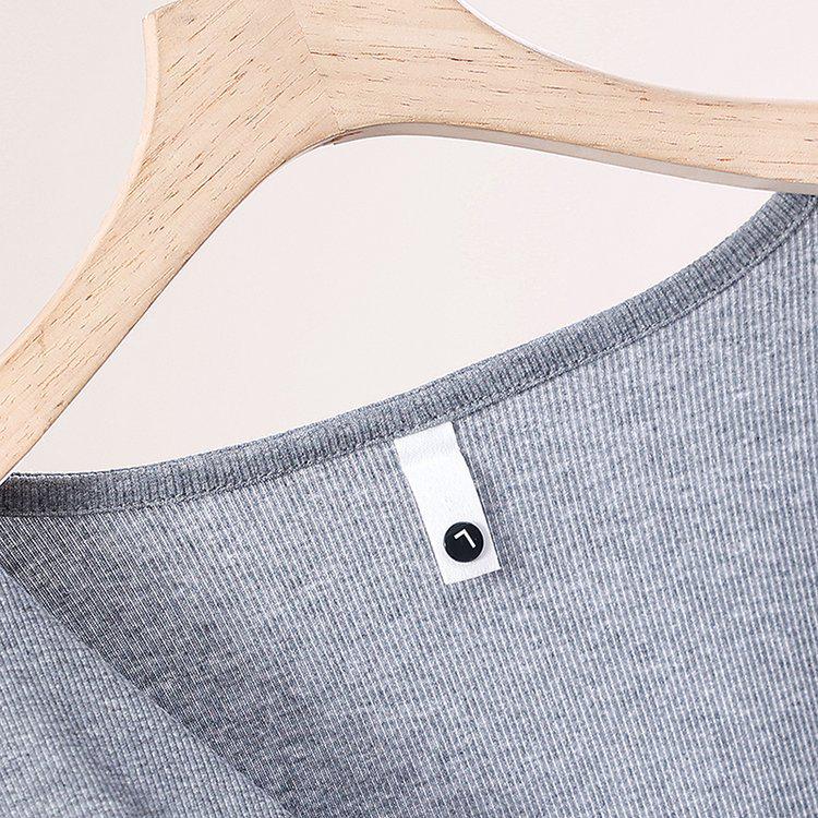 2025 Women's V-neck Long-sleeve Slim-fit T-shirt - Stylish Spring/Autumn Design