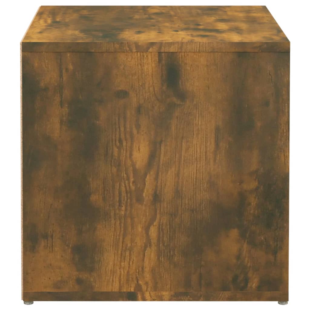 Scatola Cassetto Rovere Affumicato 40,5 x 40 x 40 cm Legno Ingegnerizzato