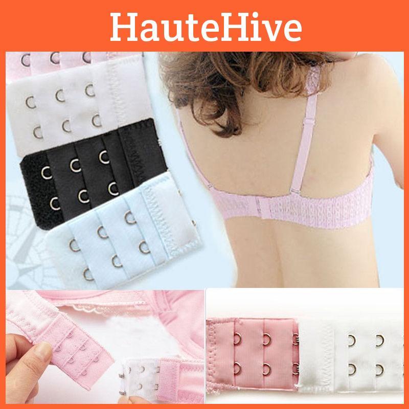 Langlebige verstellbare BH-Verlängerungen für Damen mit 2x3 Hakenpositionen für optimalen Halt