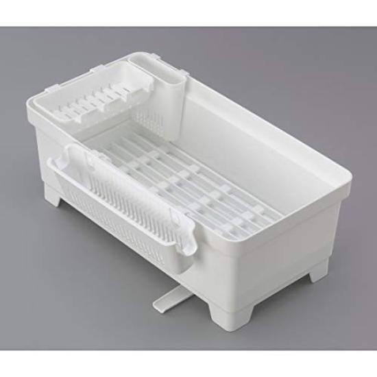 Dish Drainer for 2 Hooks White Knives, Included,