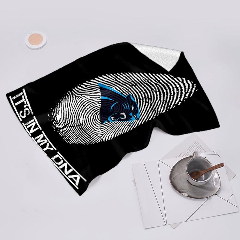 Proof Beach Towel with Carolina Panthers Pattern - Soft,absorbent,quick-drying,machine Washable - Perfect for Swimming,camping,bathing
