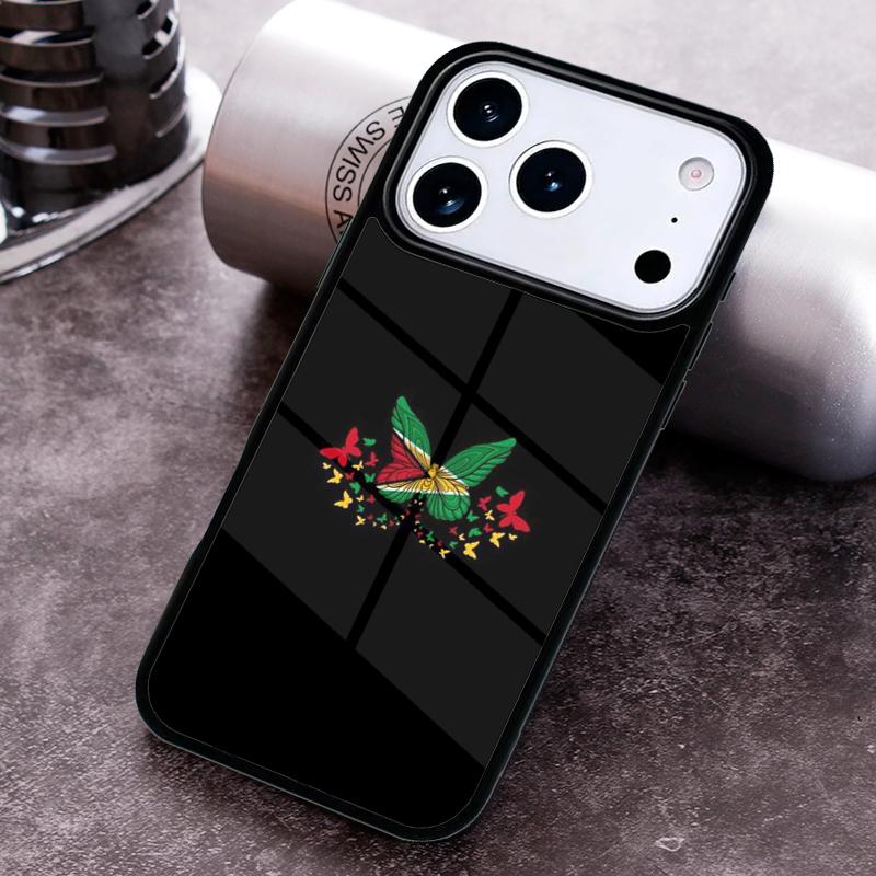 Guyana Flag Phone Case for iPhone 17 16 15 Pro Max Air 14 13 12 11 Plus Shockproof Cover