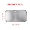 Sunshades Cover Front Window Sunscreen Protector Keep Vehicle Cool Shield Cover Windshield Sunshade Foldable