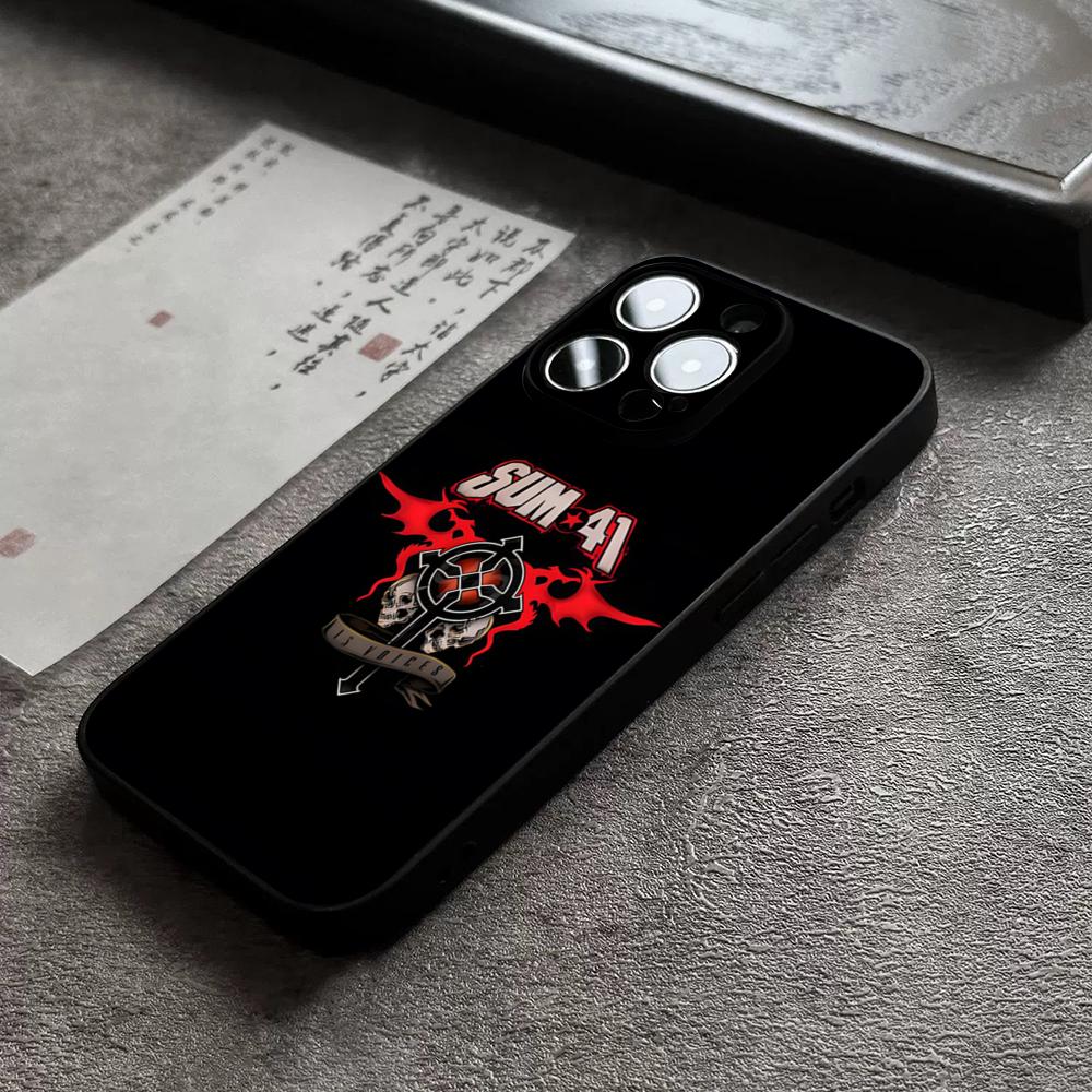 Hot Band S-sUM 41 Phone Case For 17 Pro Max For Iphone 14 16 Pro Max 12 15 11 13 Pro Xr X Xs 8 7 Plus Back Cover
