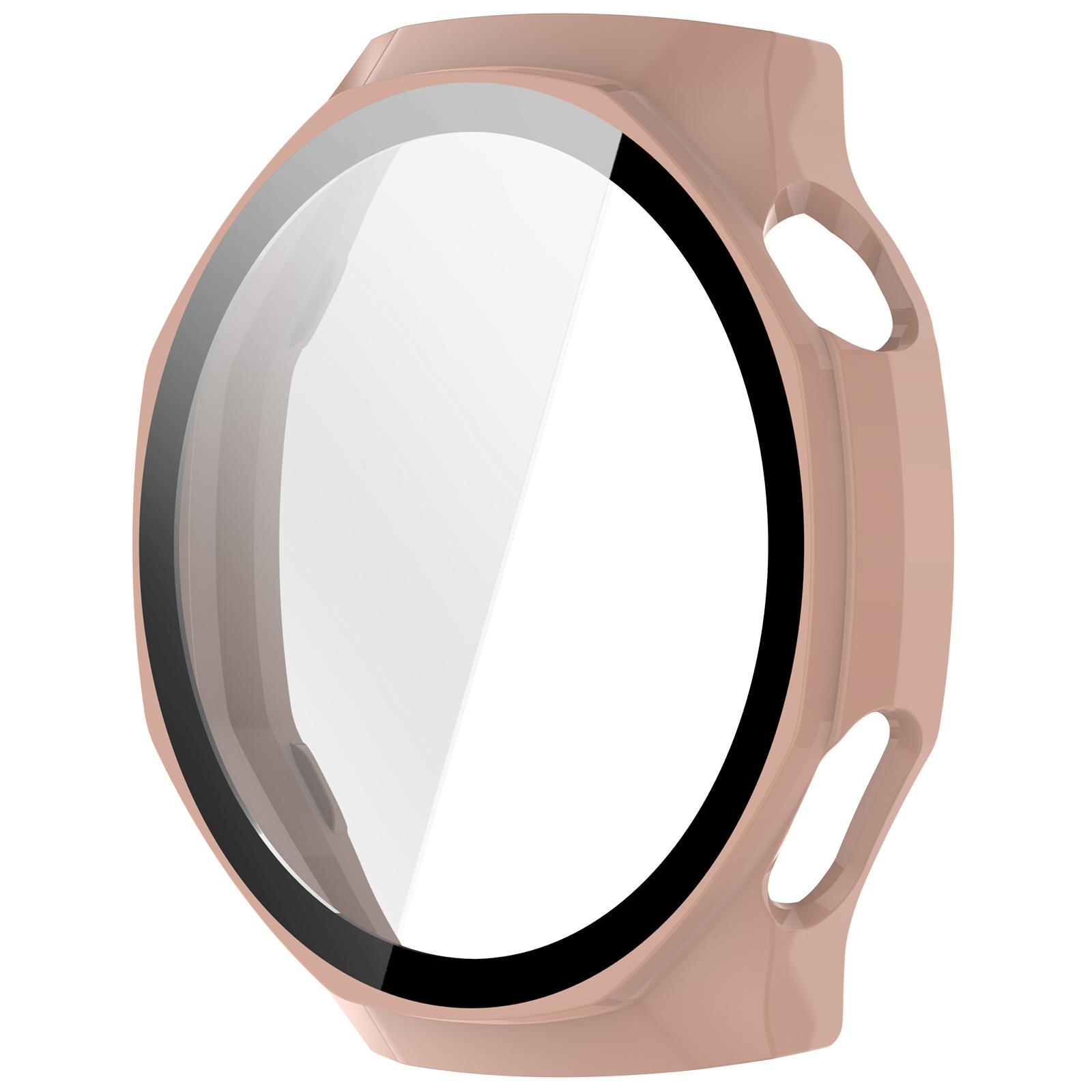 

PC Case+Tempered Glass for Huawei Watch GT 6pro 46mm Hard Cover Bumper for Huawei Band GT 6pro Anti-drop Screen Protector Shell for GT 6pro