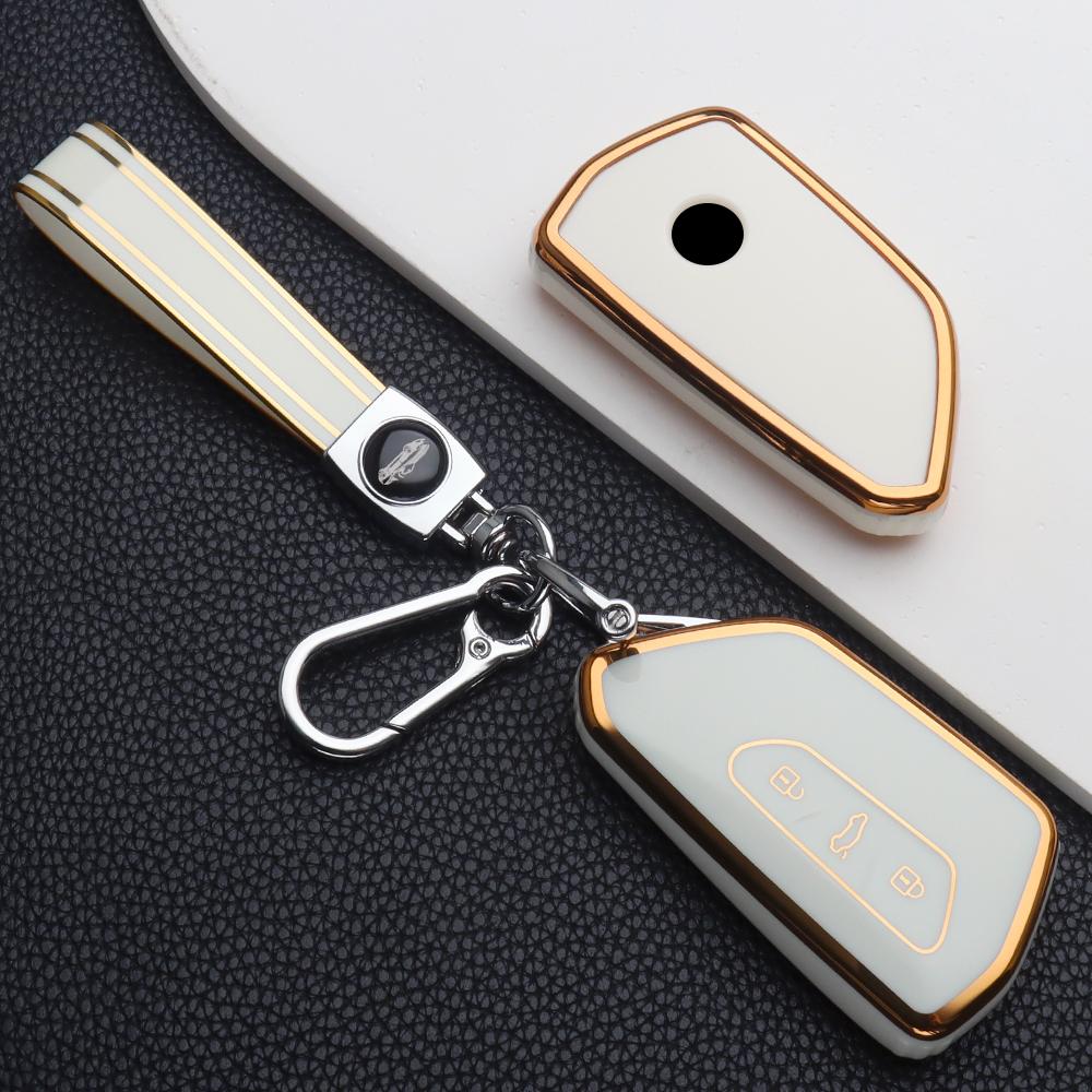 TPU Car Key Case Cover for VW Volkseagen Cupra Formentor Golf 8 MK8 for Skoda Octavia A8 SEAT Leon MK4 Kodiaq 2025 Accessories