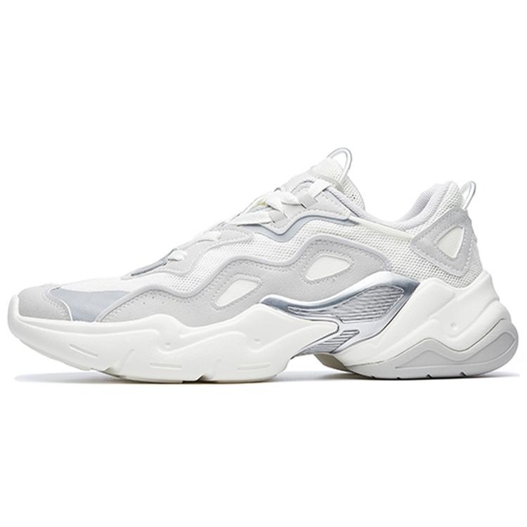 

Anta Life Collection Cushioning Slip Resistant Abrasion Resistant Breathable Low top Chunky Sneakers Men s 112038883-1 41