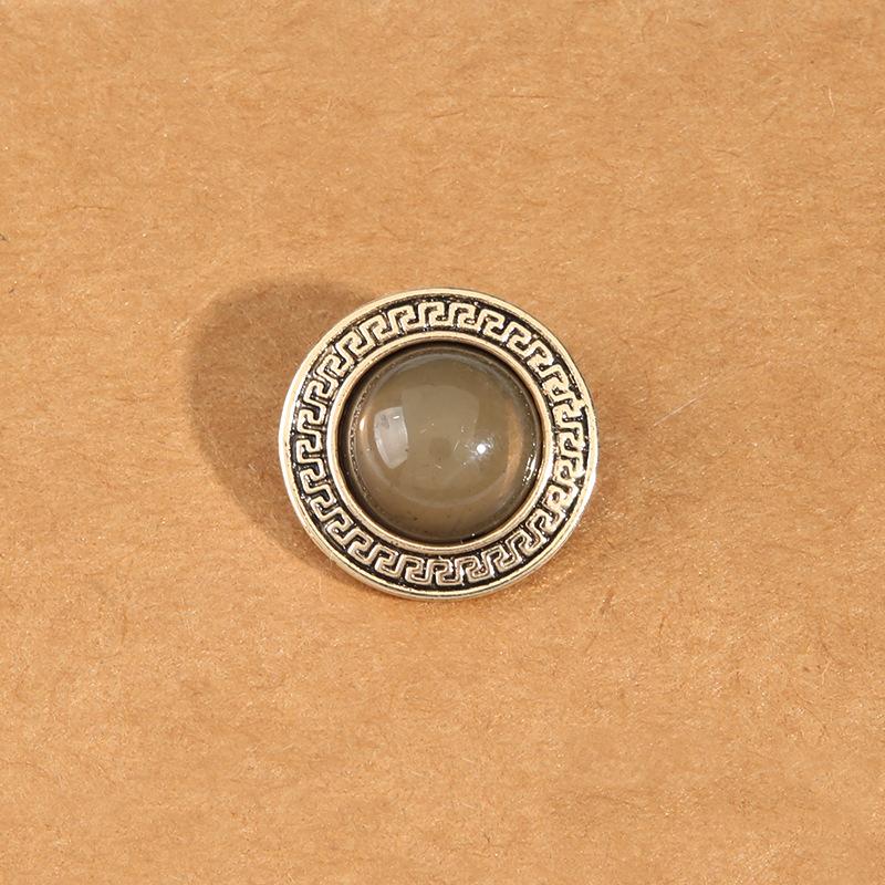 

10 шт. круглых перламутровых пуговиц для детской одежды, куртки, рубашки, свитера, декоративные пуговицы, высококачественные универсальные аксессуары для пуговиц 22mm gold