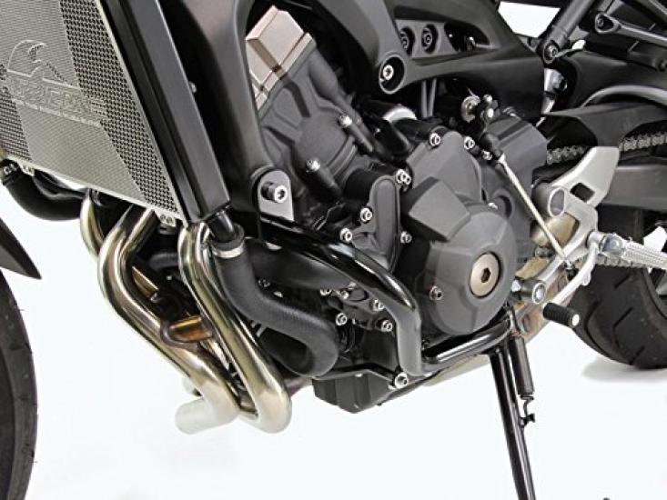 HURRICANE Black Engine Guard for MT-09, Tracer, and XSR900 (HA7571B)