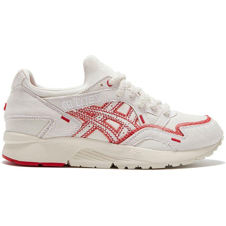 KIRSH X ASICS Gel Lyte 5 Incomplete Unisex Sneakers Cream Fiery-Red 1203A363-100