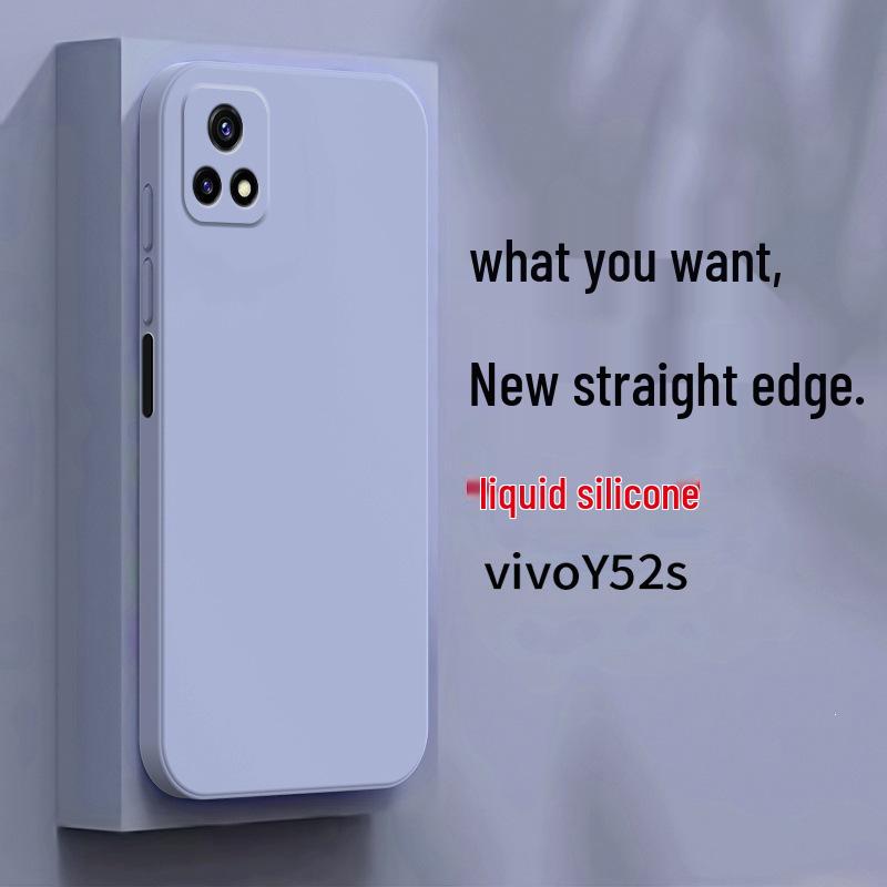 Vivo Y52s V2057A Liquid Silicone Case - Full Coverage Anti-Drop Protection