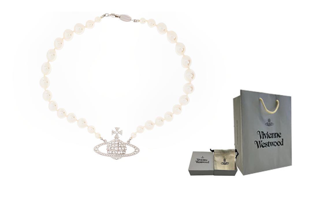 Vivienne Westwood Orb Pearl Necklace 6301010602p104