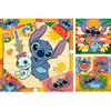 Puzzles 3 x 49 pièces ravensburger aloha disney stitch