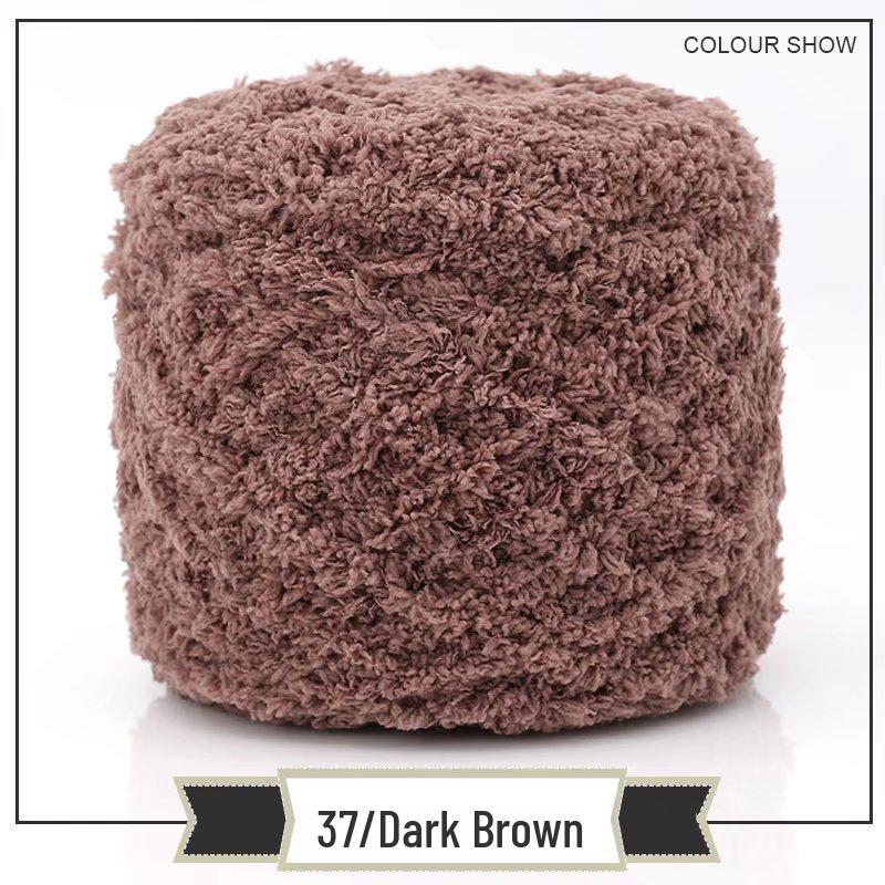 

3-прядная пряжа из кораллового флиса для полотенец - 2 мотка для вязаной вручную детской сумки, обуви, шапки, шарфа, пальто - Бесплатная доставка