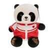 Campus Panda Puppe Stoffpuppe mit Schuluniform Kreative Puppen zum Verschenken an Freund und Freundin als Valentinstagsgeschenk