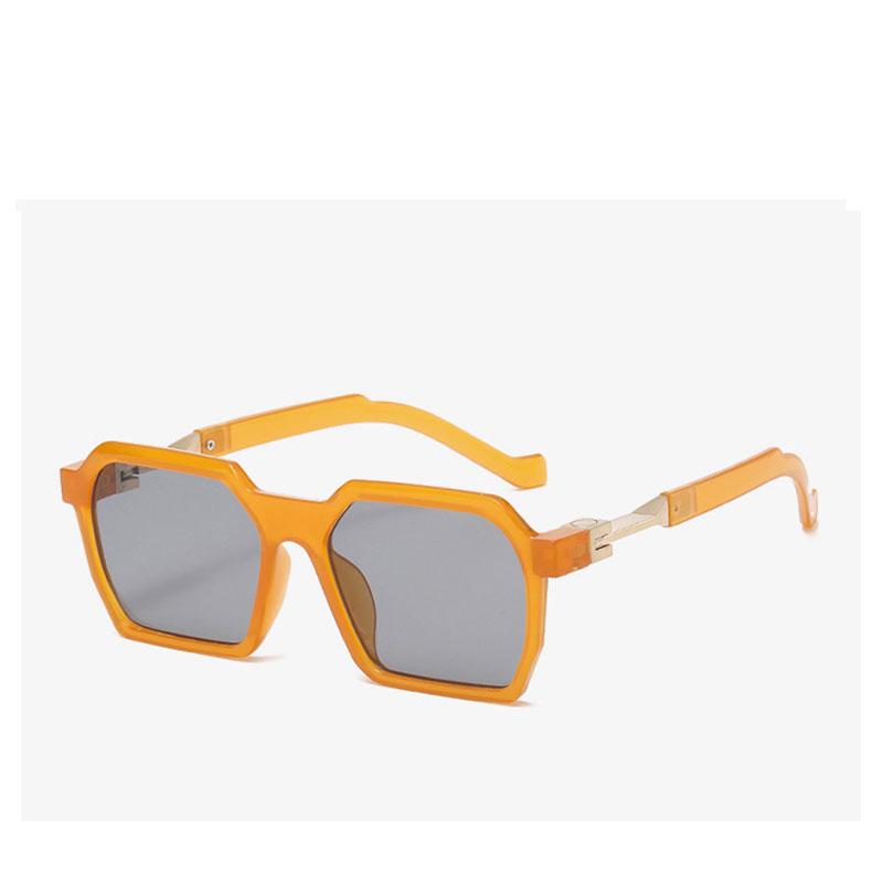 UV Protection Lightweight Comfortable Durable High Quality Retro Stylish Edgy Punk Square Shaped Female Male Sun Glasses