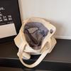 Einfarbige Handtasche Damen Umhängetasche Pendler Unterarmtasche