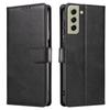 Samsung S21FE Leather Case with Calf Pattern and Flip Cover