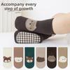 6 Pairs Cute Fox Pattern Floor Socks Bear Pattern Childrens Socks Cartoon Pattern Socks  Newborns