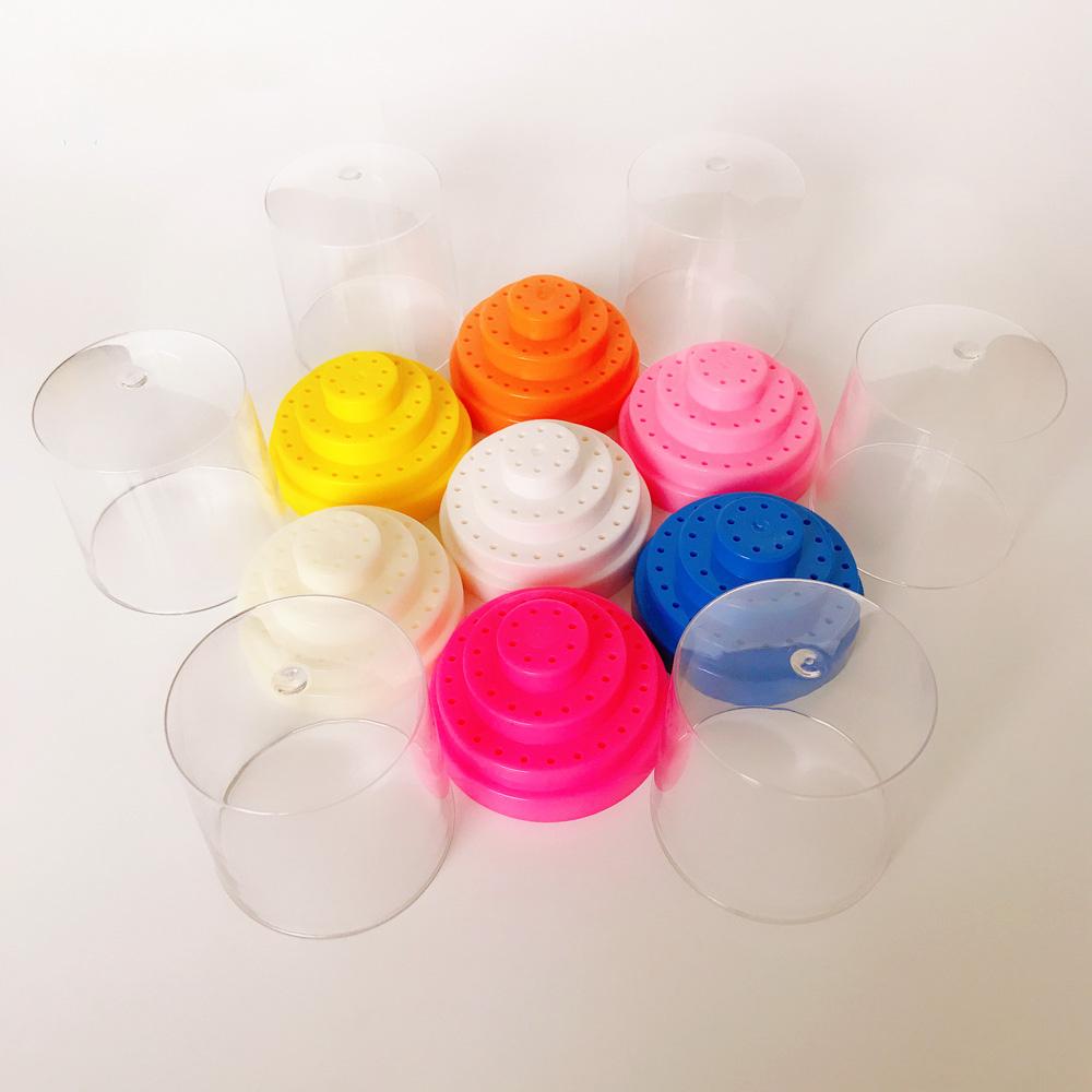 48 Holes Dental Bur Box Drill Case Disinfection Holder Dentist Tools Dentistry Instrument Organizer