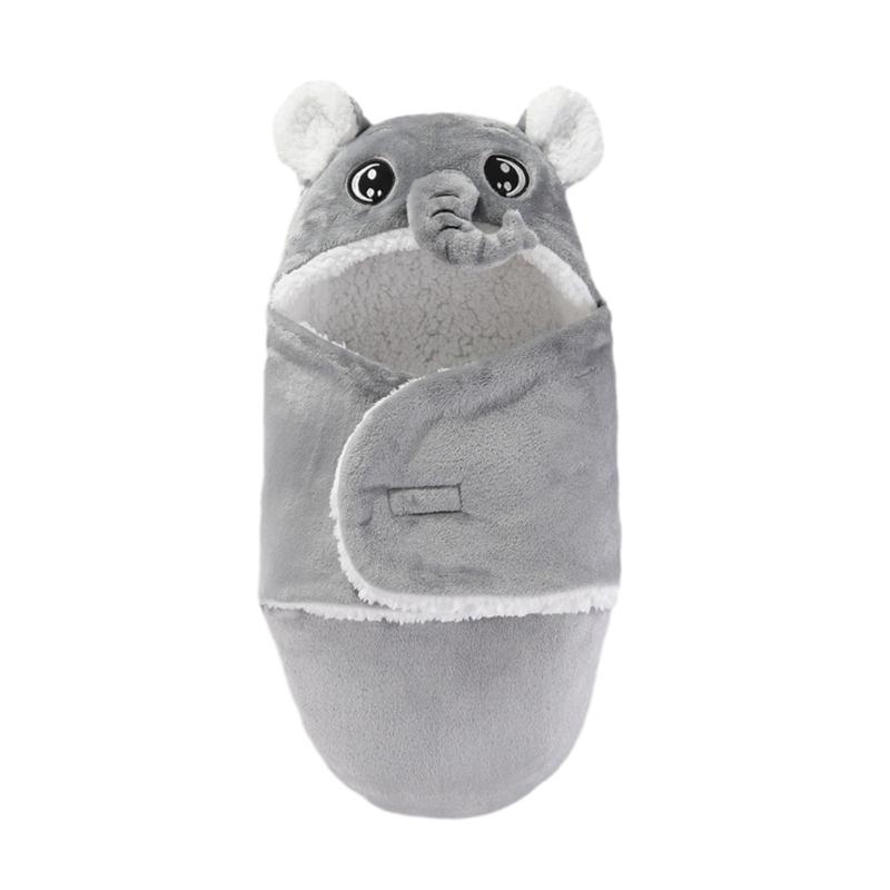 Neugeborenen Baby Wickeldecke Herbst Winter Pucktücher Handtuch Cartoon Schlafsack Weich Warm Kreißsaal Empfangsdecken