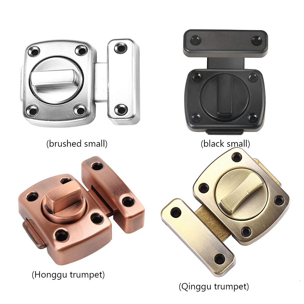 Bezpečnostní zámek posuvný na dveře s otočným šroubem, zámek pro otočné dveře ze slitiny zinku, bezpečnostní západky pro dveře, okna, skříně