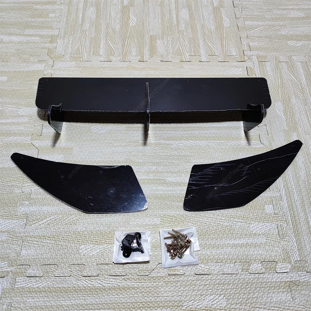 3 Fins Car Rear Bumper Diffuser Tail Apron Flaps Side Splitters For Volkswagen VW Golf 7 MK7 R R-Line 2013-2016 Body Kits Tuning