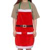 Elfen Weihnachts-Küchenschürze Samt Weihnachts-Schürzen Geschenk Küchen-Kochschürze Festlich