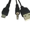 MicroUSB 5Pin To 3.5mm Auxes USB Powereds Sound Cable for Smartests Speakers and Mobile Devices