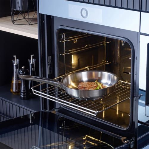 Fissler Pure Collection 28cm Frying Pan, Gas/IH Compatible, Oven Safe, All Stainless Steel, Made In Germany, Officially Sold In Japan, Product Code: 0