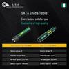 SATA 4V Cordless Electric Screwdriver CN Plug (adapter Included)
