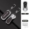 YDC4   Zinc Alloy+Leather Protector Shell For Mercedes Benz C E S Class GLC W206 W223 W214 E300 C260 C300 S450 S500 Car Key Case Cover