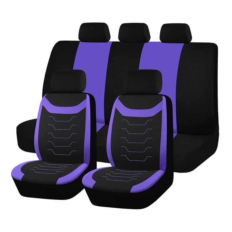 Universal Car Seat Cover Kit Full Seat Covers for Auto Car Seat Protect Luxury Breathable Mesh Seat Cover