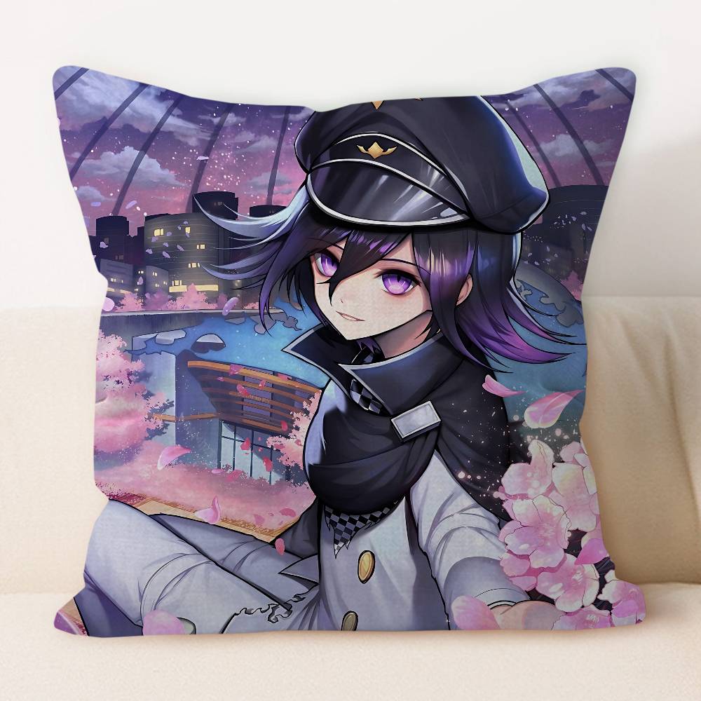 

Kokichi Oma Cushion Cover Pillow Cover Decor Pillowcase Printed Cushion Case For Couch 12x12Inch