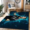 Argentina Football Player Carpet Suitable for Dining Room Bedrooms Entryway Game Room Anti-slip Rug Office Home Decor Gift for Festivals