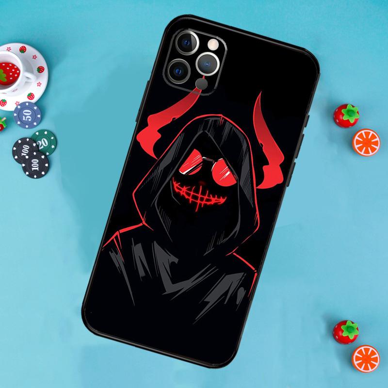 Devil Bad Boy Anime Phone Case For iPhone 17 Air 13 16 15 11 12 14 Pro Max 13 12 mini 15 16 Plus 16e Cover Funda