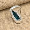 Indicolite Tourmaline Gemstone Handmade Jewelry Solid 925 Sterling Silver Ring