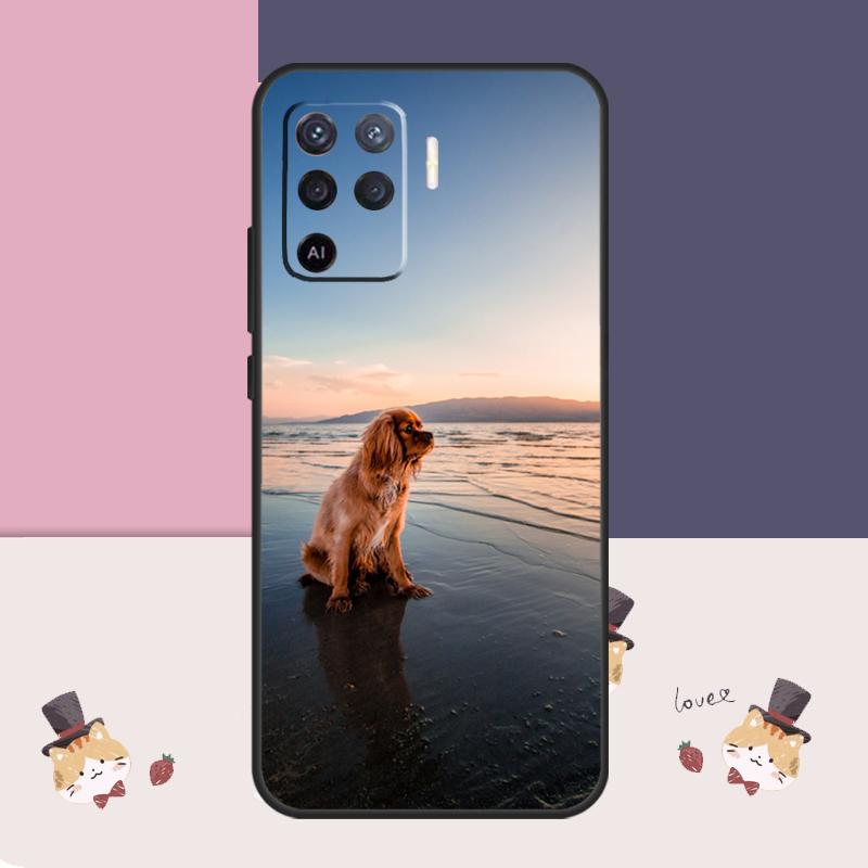 Cocker Spaniel Dog Case For Oppo A94 A74 A54 A18 A38 A58 A78 A98 A80 A60 A40 A96 A76 A16 A15 A17 A57 A77 A5 Pro