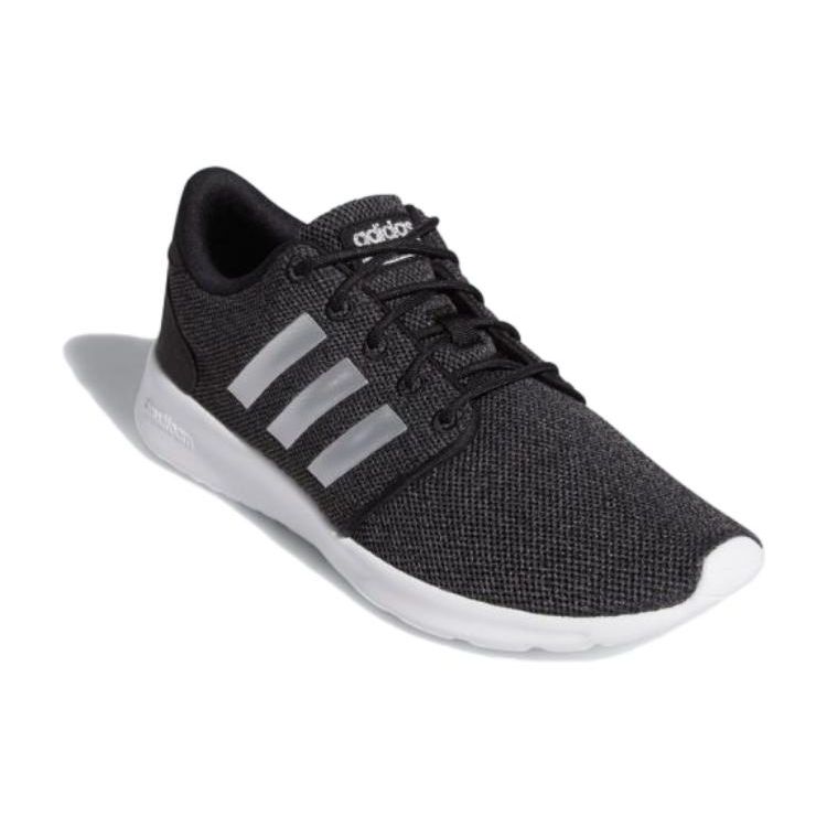 Adidas  Cloudfoam QT Racer Core Black Women Sneakers Silver-Metallic Grey G54660