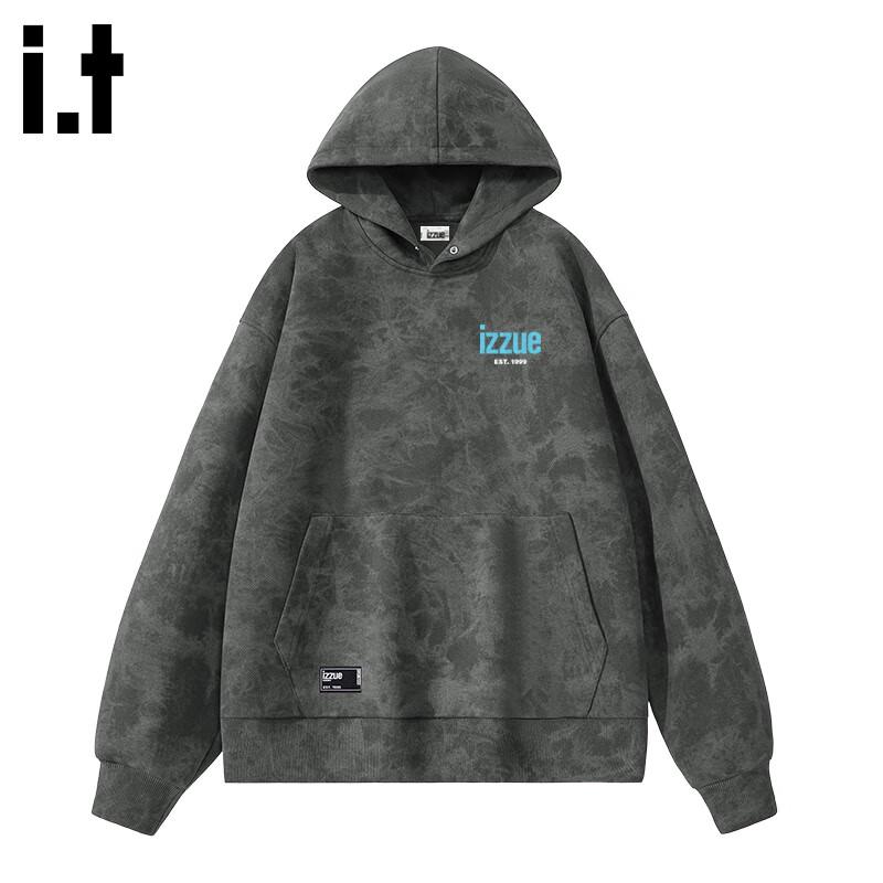 

Izzue it Мужская толстовка с капюшоном тай-дай L