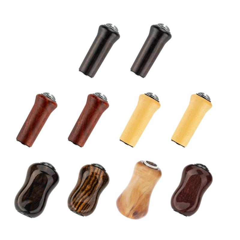 Fishing Wheel Modification Grip Solid Wood Handle Replacement Casting Reel Handle Baitcasting Fishing Reel Rocker Handle