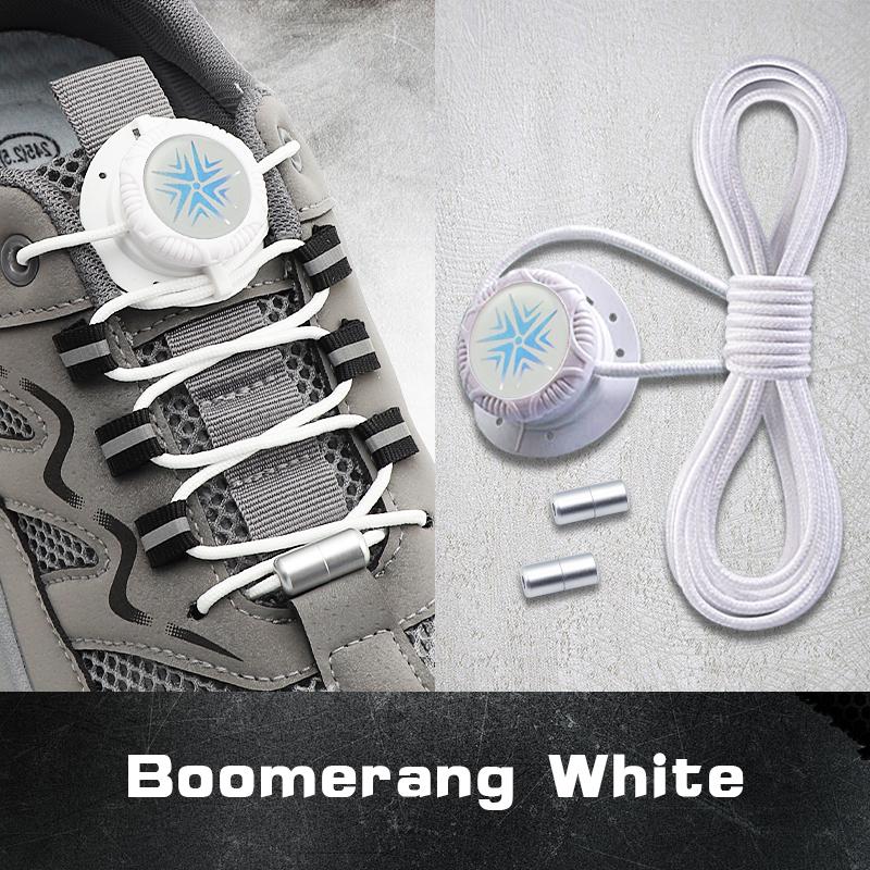 New Round Shoelace Swivel Buckle Laces Automatic Shoe Laces Tennis Sneakers No Tie Shoelaces Adults Kids Unisex Shoe Accessorie